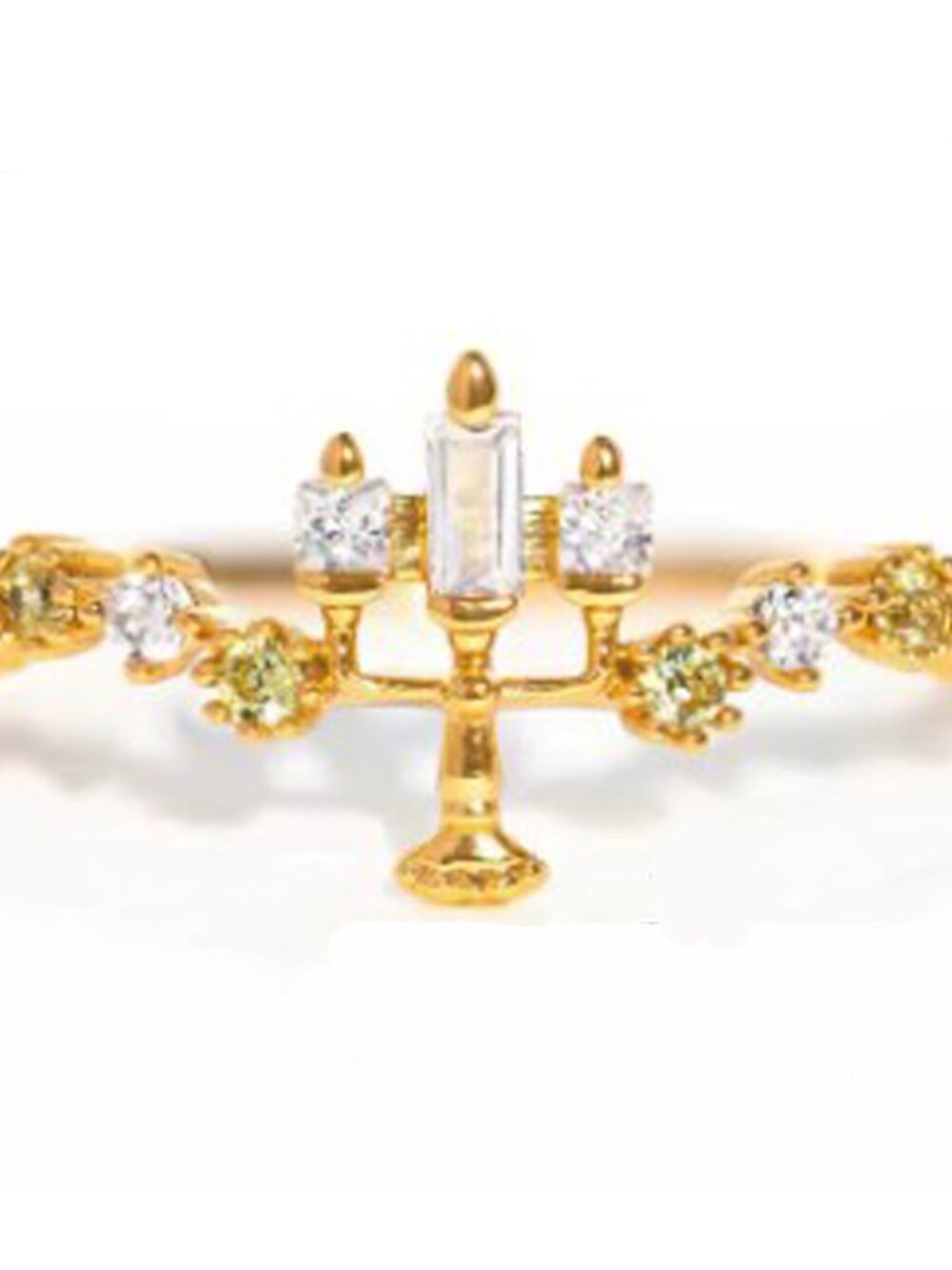 Lumiere Belle Adjustable Gold Ring